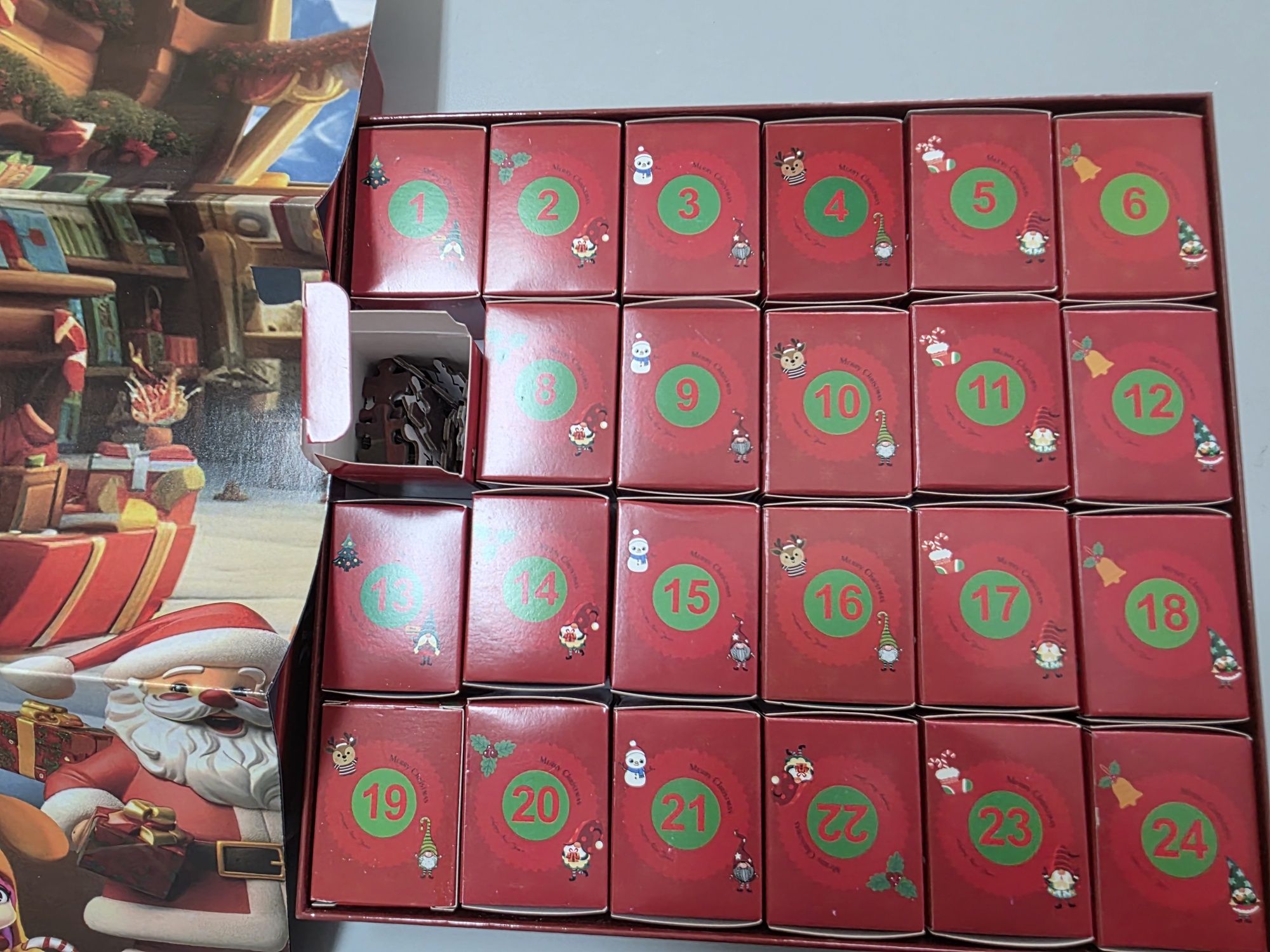 Puzzle Advento Natal 1008 peças