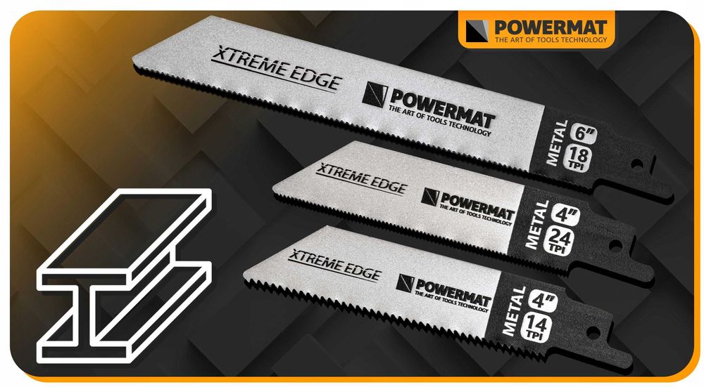 Zestaw brzeszczotów do piły szablastej do lisicy metal drewno 28 sztuk