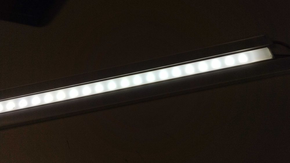 Calhas de LED's para aquários 1 metro ou por medida