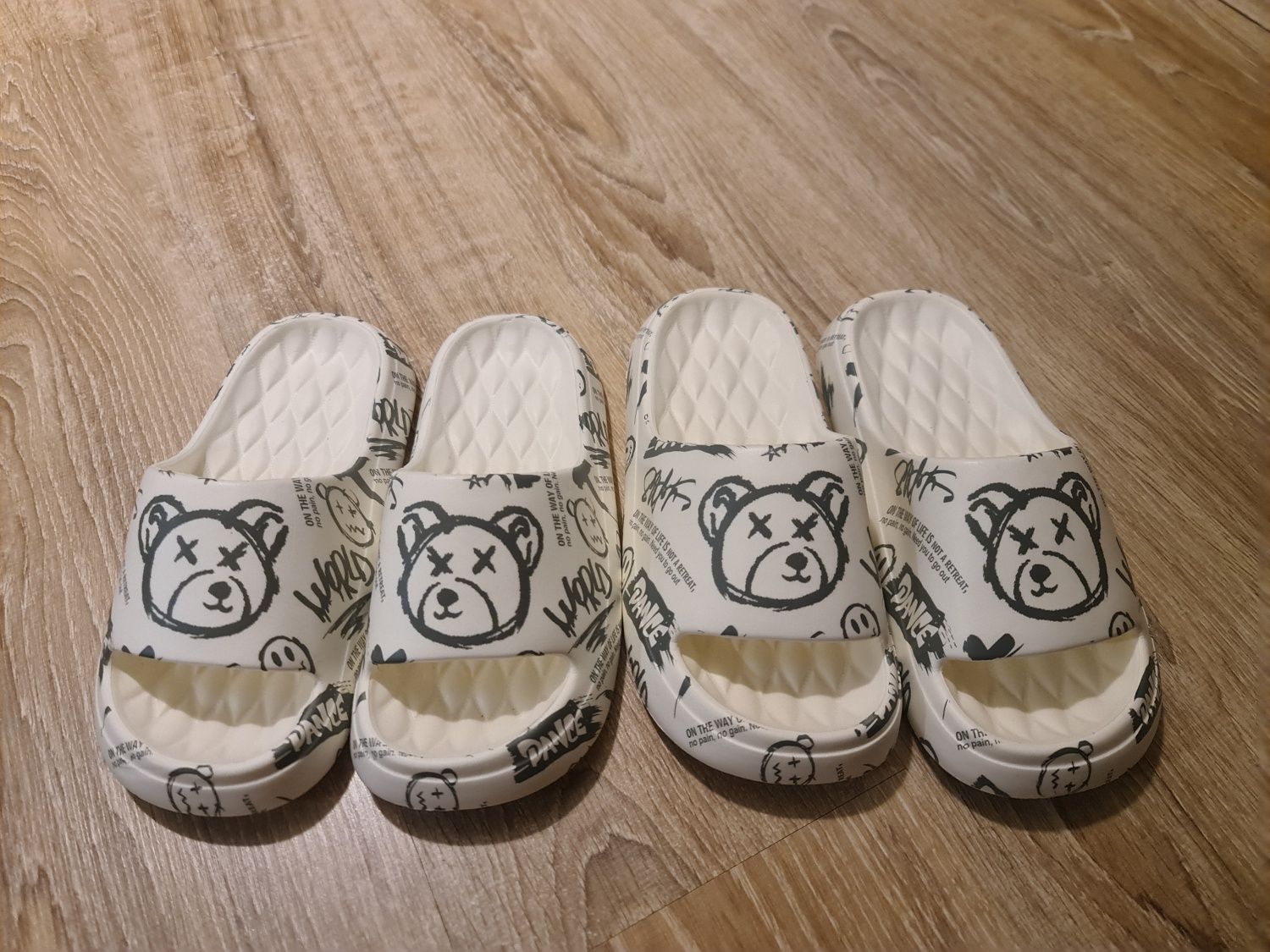 Шльопки м'які з веселими ведмедиками 35-36 38-39