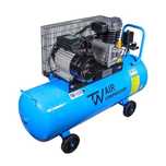 Компресор 100 л Weld AIR масляний для СТО компрессор повітряний ремінь