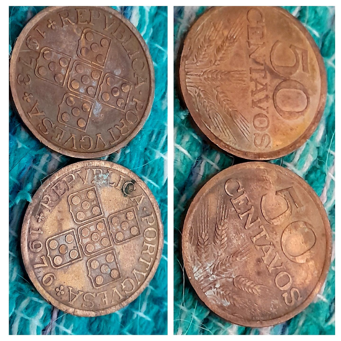 Moedas portuguesas e estrangeiras