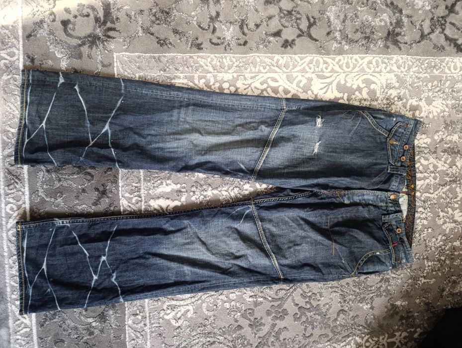 Custom jeans opium flared кастомные джинсы