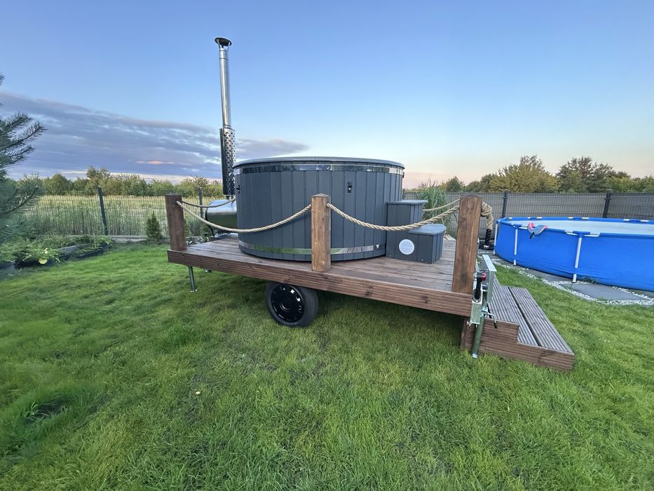 Relax na kółkach mobilna balia/jacuzzi na wynajm