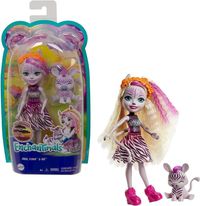 Кукла Зэди Зебра и Реф Enchantimals Zadie Zebra Doll with Ref (GTM27)