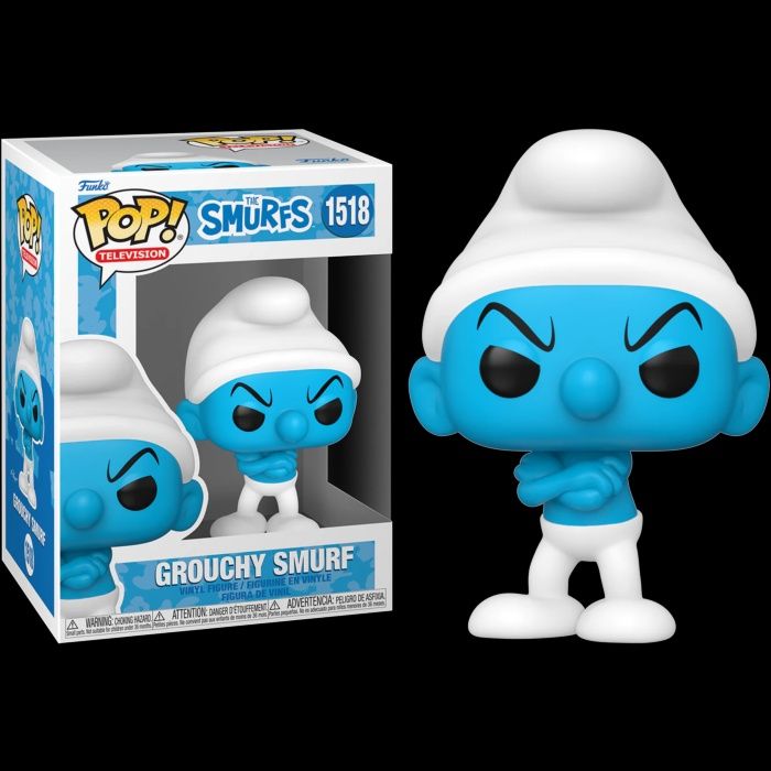 Grouchy Smurf Smerfy funko POP