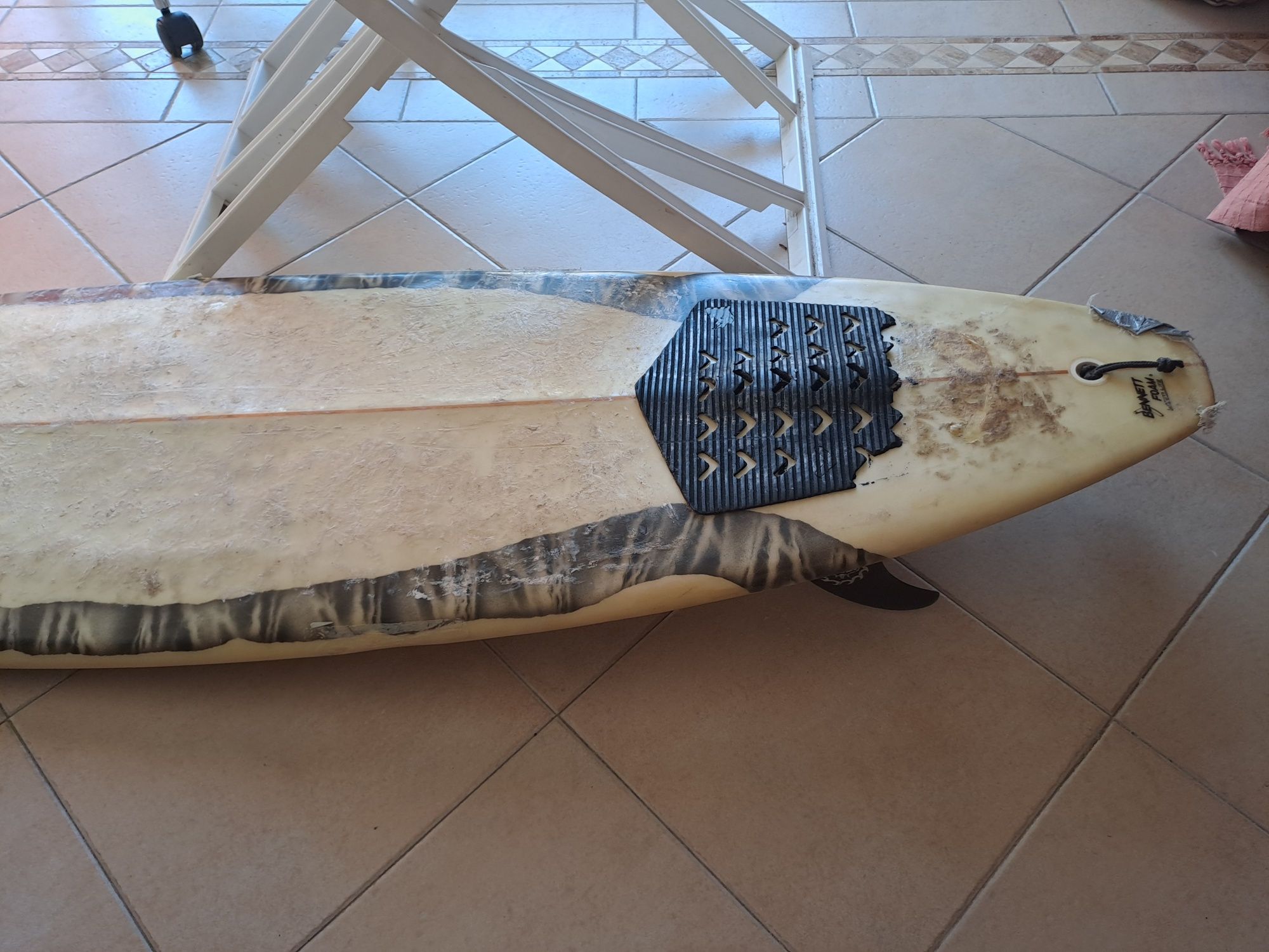 Prancha de Surf Polen 6'4" – Bennett Foam – Usada