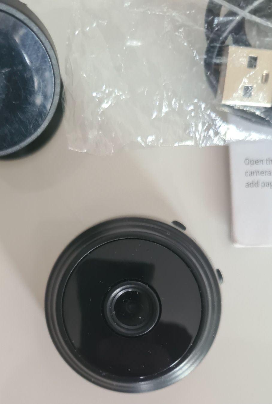 2 kamery IP,kamera wewnętrzna-zewnętrzna,mini kamera szpiegowska.