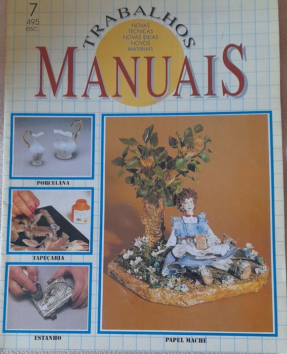 Revistas Trabalhos Manuais N°s. 7, 9, 10, 16 e 31 - Bom estado