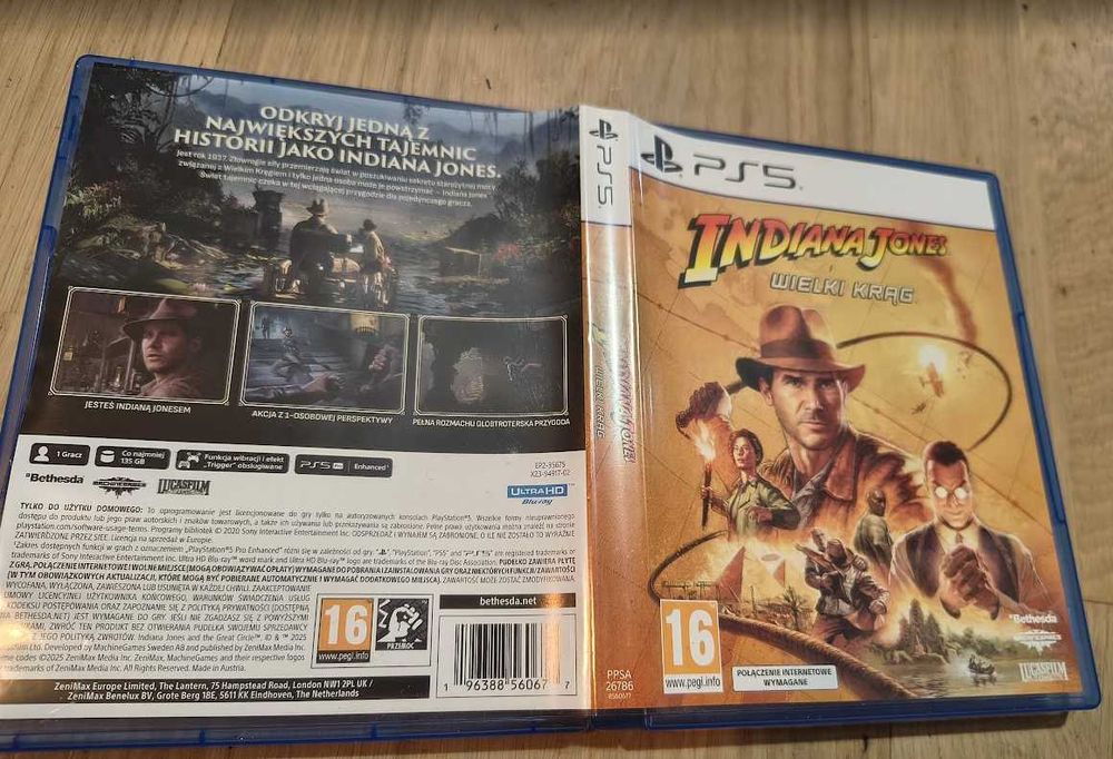 Indiana Jones i Wielki Krąg PS5 PL