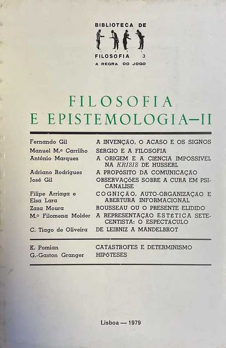 Filosofia e epistemologia-II