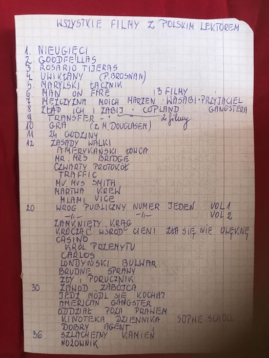 dvd Filmy z polskim lektorem i inne