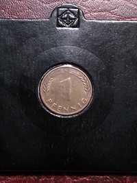 Moneta Niemcy RFN 1 pfennig 1950 G