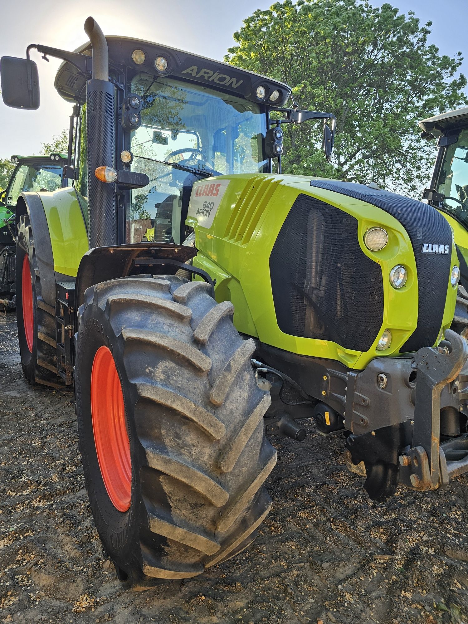 Claas arion 640 cis 2014r pneumatyka tuz amortyzowana os