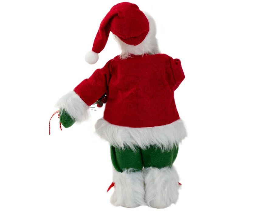 Ozdoba świąteczna Święty Mikołaj 30cm dekoracja Bożonarodzeniowa