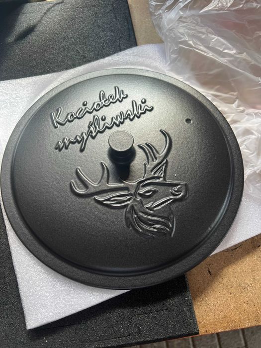 Kociołek myśliwski żeliwny 4L 5l 8L 10L 15L garnek ognisko grill