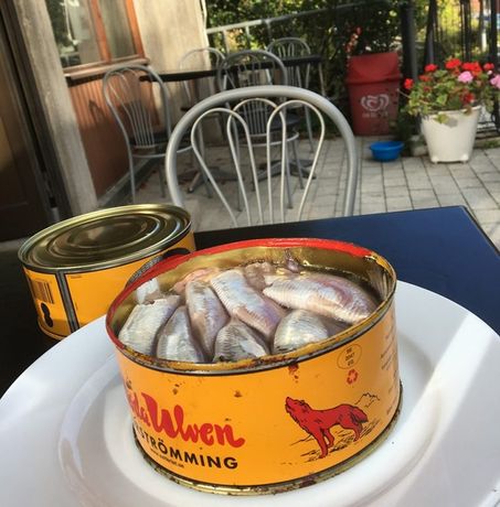 Консерва сюрстрьомінг, surströmming.