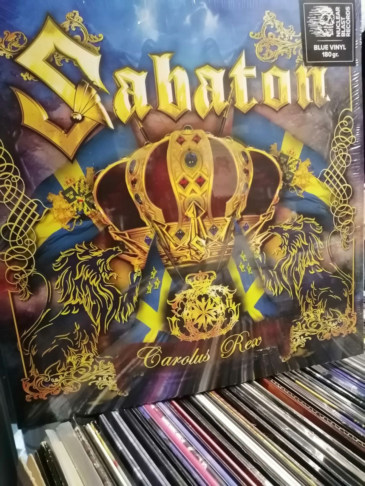 Plyta winylowa Sabaton Corolus Rex 2Lp nowa folia