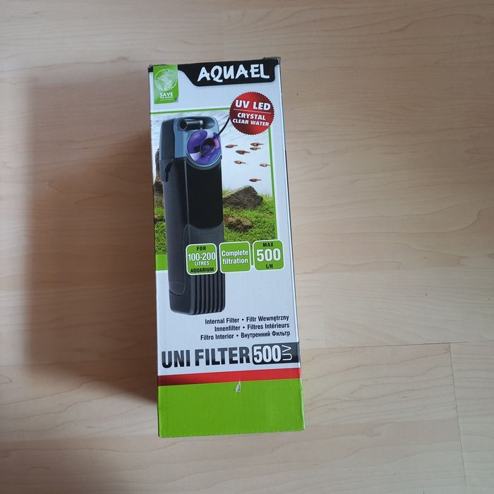 Filtr z UV Aquael Unifilter 500 na gwarancji