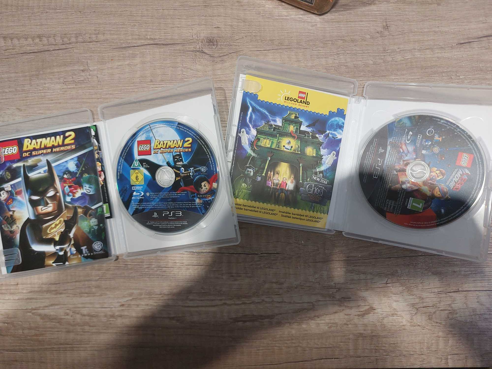 Gry Lego Batman 2 oraz Lego Movie PS3
