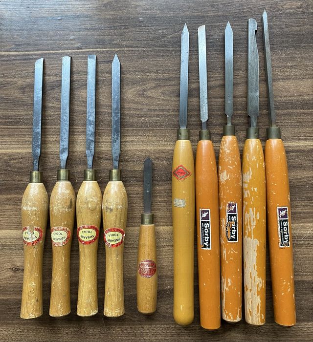 Англійські токарні різці по дереву