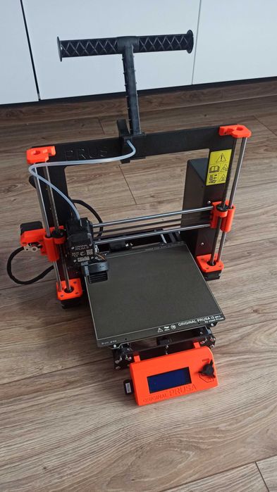 Original Prusa i3 MK3S+ , płyta teksturowana, filament