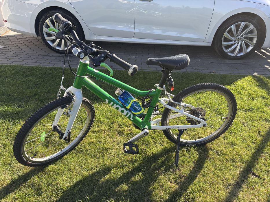 Rower dzieciecy WOOM 4 20 cali Zielony