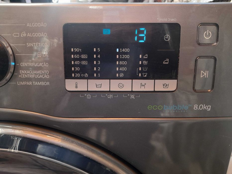 maquina de roupa lavar roupa sansung  8 quilos 1400 rpm