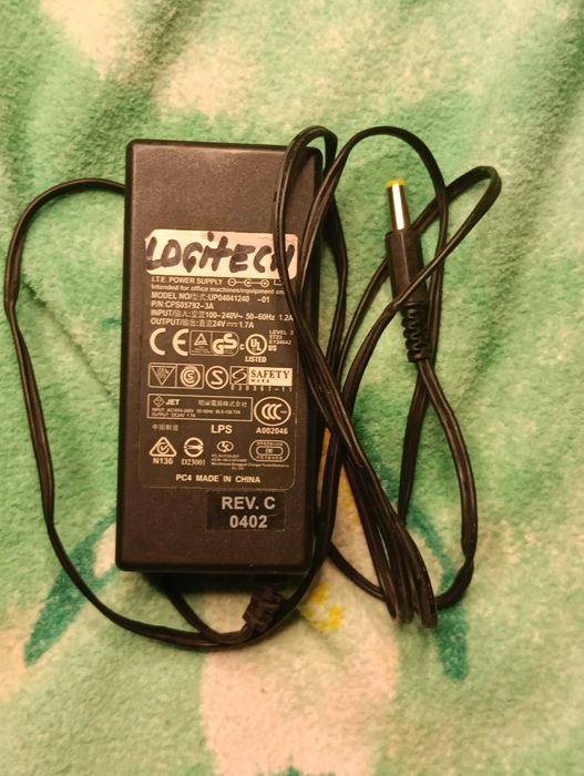 Блок живлення до керма ігрового Logitech g27 g25 g29 forsa momo 24v