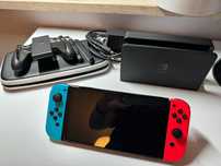 Nintendo Switch OLED + Karta 512GB!