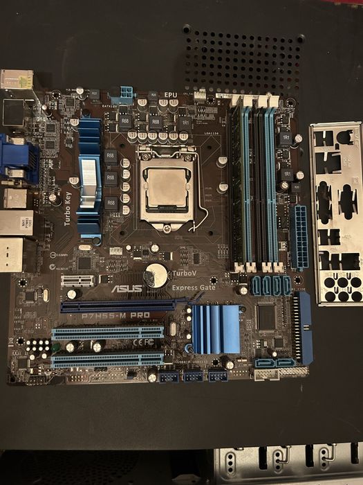 Комплект: i3-530, Asus p7h55-m pro, 1gb