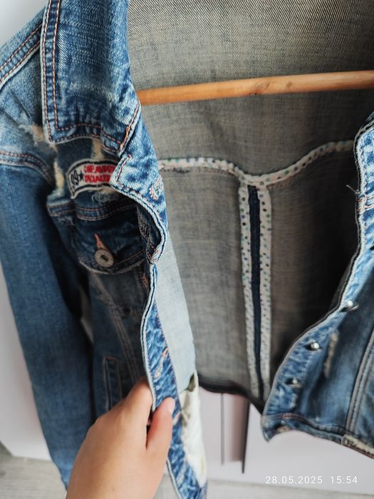 Джинсова щільна куртка