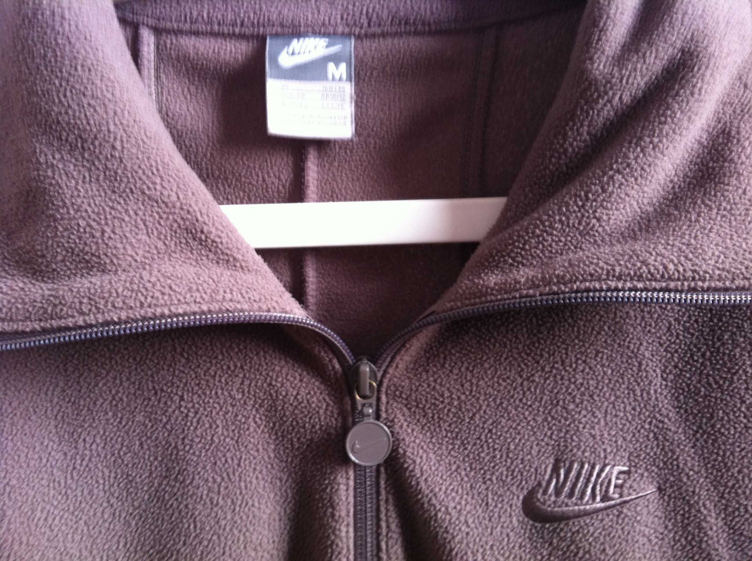 Bluza polar rozpinana Nike beż rozmiar M