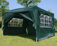 Садовый павильон шатер 3х3м от солнца и дождя с стенками Польша