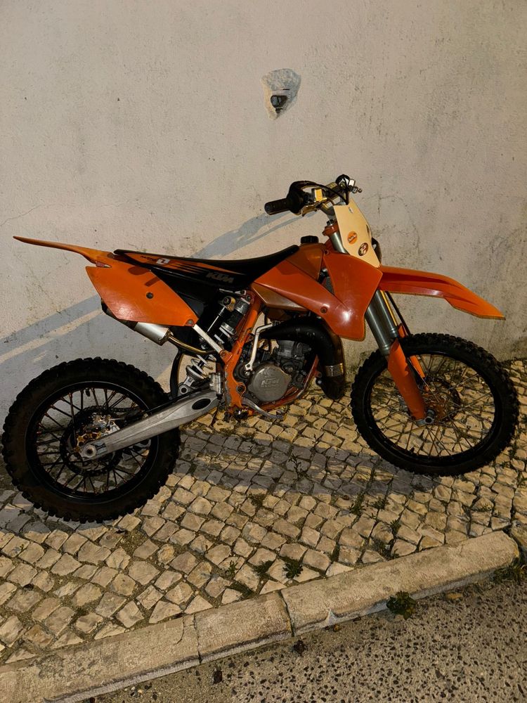 Ktm 85 cc muitos extras