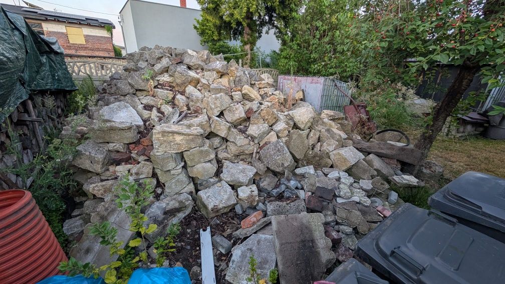 Kamień ogrodowy wapień kruszywo czysty