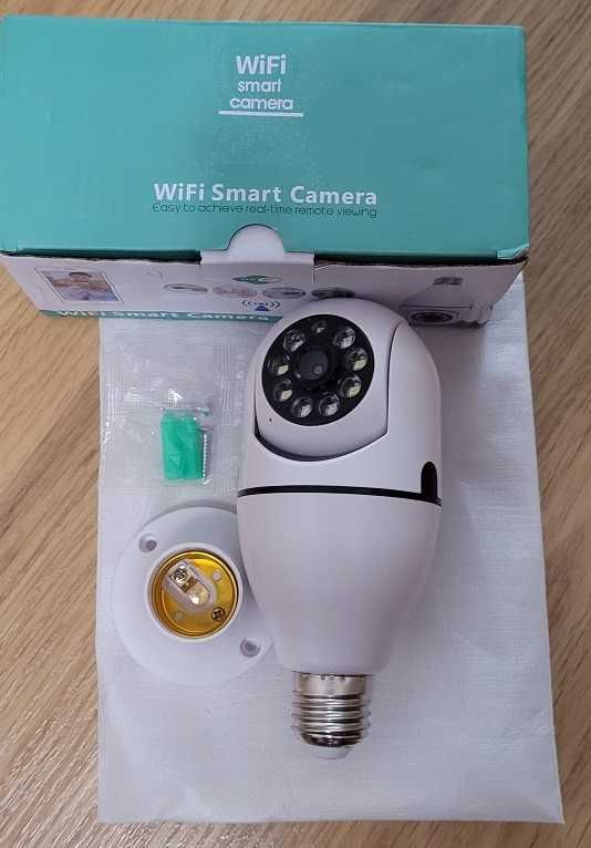 Kamerka wifi pod gniazdko E27 (żarówkowe)