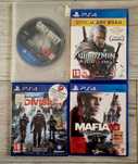 Gry Ps4. Stan bardzo dobry. Komplet.