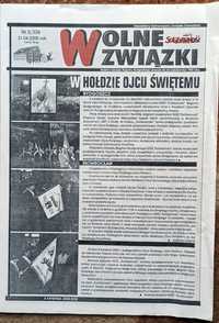 Wolne Związki Pismo NSZZ Solidarność  Jan Paweł II  Nr5/2005