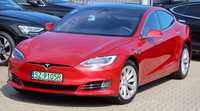 Tesla Model S 525 koni Czerwona Perła Autopilot 360° Pneum. Panorama Webasto Premium