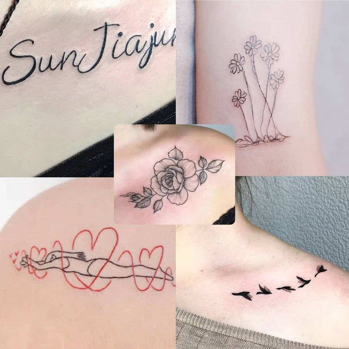 zestaw do robienia tatuaży w domu hand poke vv
