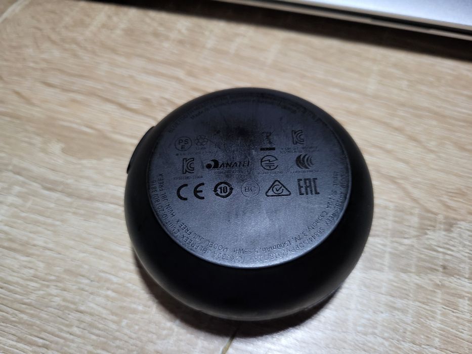 Słuchawki JBL free czarne, +pudełko