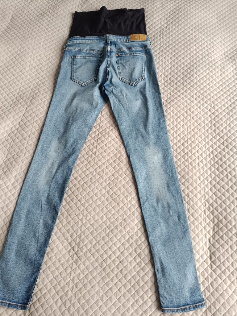 Spodnie ciążowe jeansy H&M MAMA