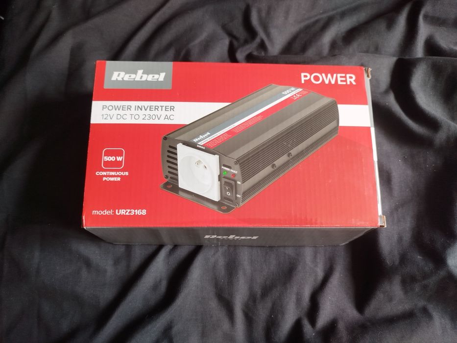 Przetwornica rebel 500W 12V/230V