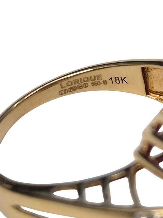 Złoty Pierścionek z Alexandrytem i Diamentami 750 6,78g R14 Certyfikat