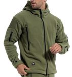 Bluza polarowa męska polar kaptur survival taktyczna bojowa kurtka