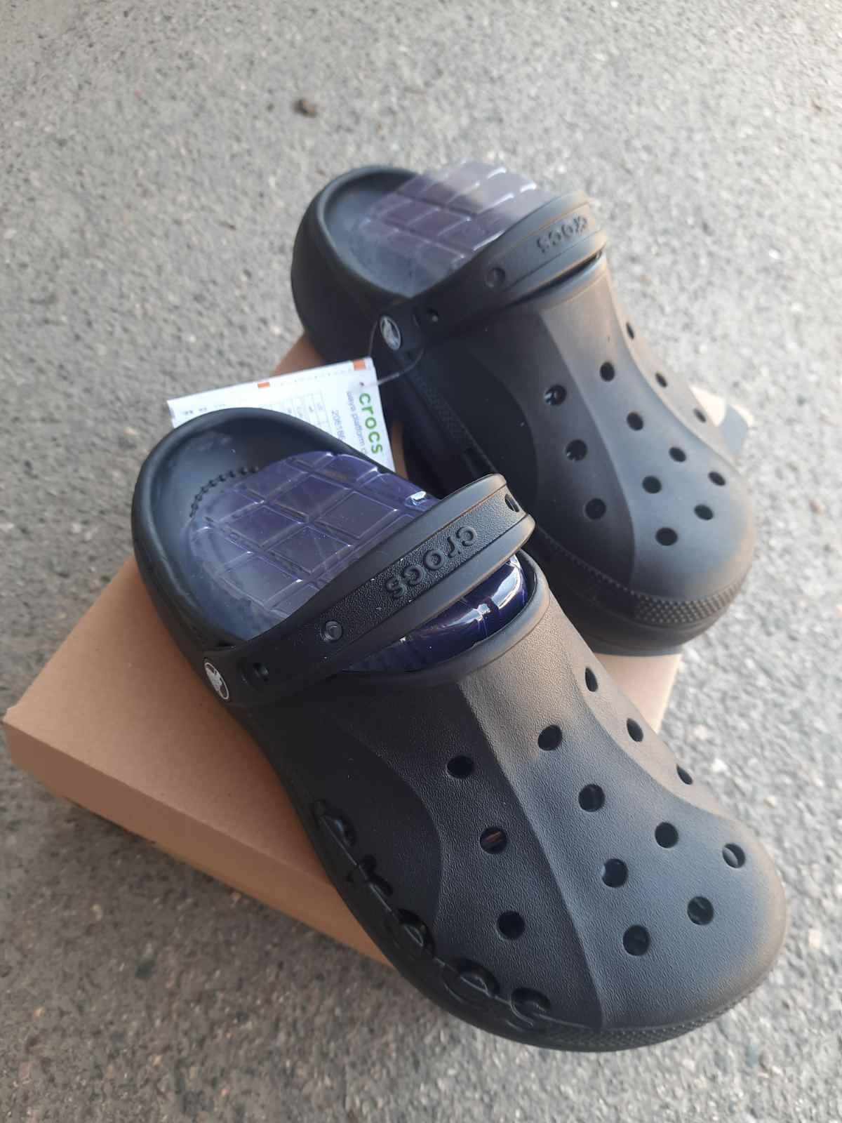 Сабо Crocs Bayaband Platform Black