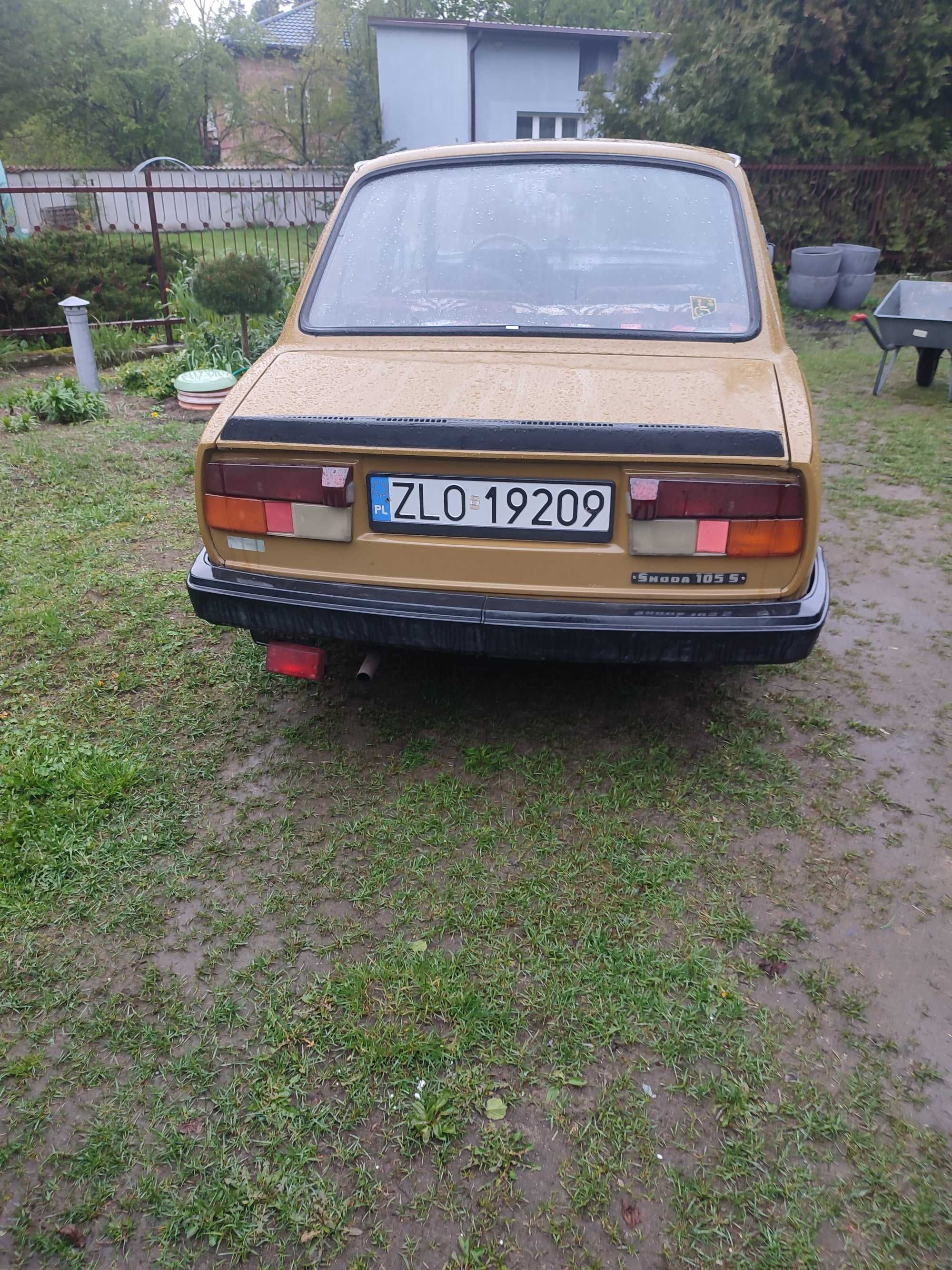 Skoda 105 S od pierwszego własciciela