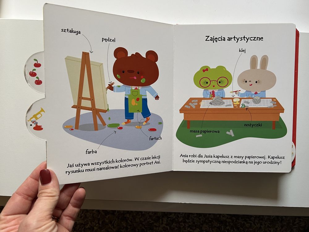 Jaś i Ania w szkole książeczka dla dzieci