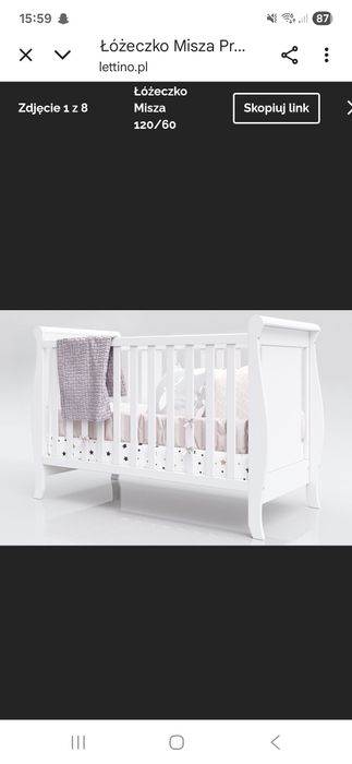 Sprzedam lozeczko Misza